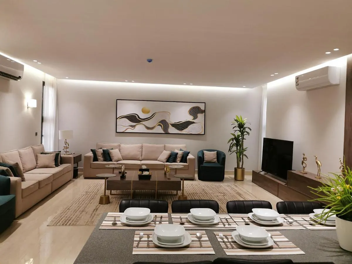 شقة راقية بثلاث غرف نوم ودخول ذاتي Riyadh Apartment
